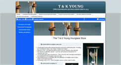 Desktop Screenshot of hourglassesonline.com
